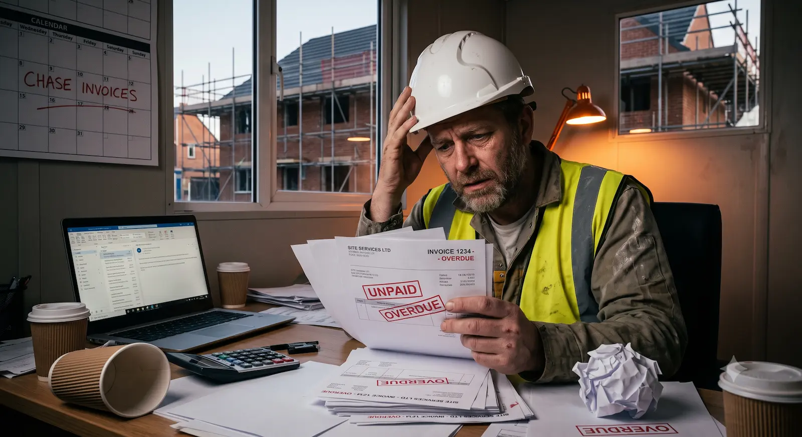 Cover Image for Tired of Chasing Money? How to Handle Unpaid Invoices in UK Construction